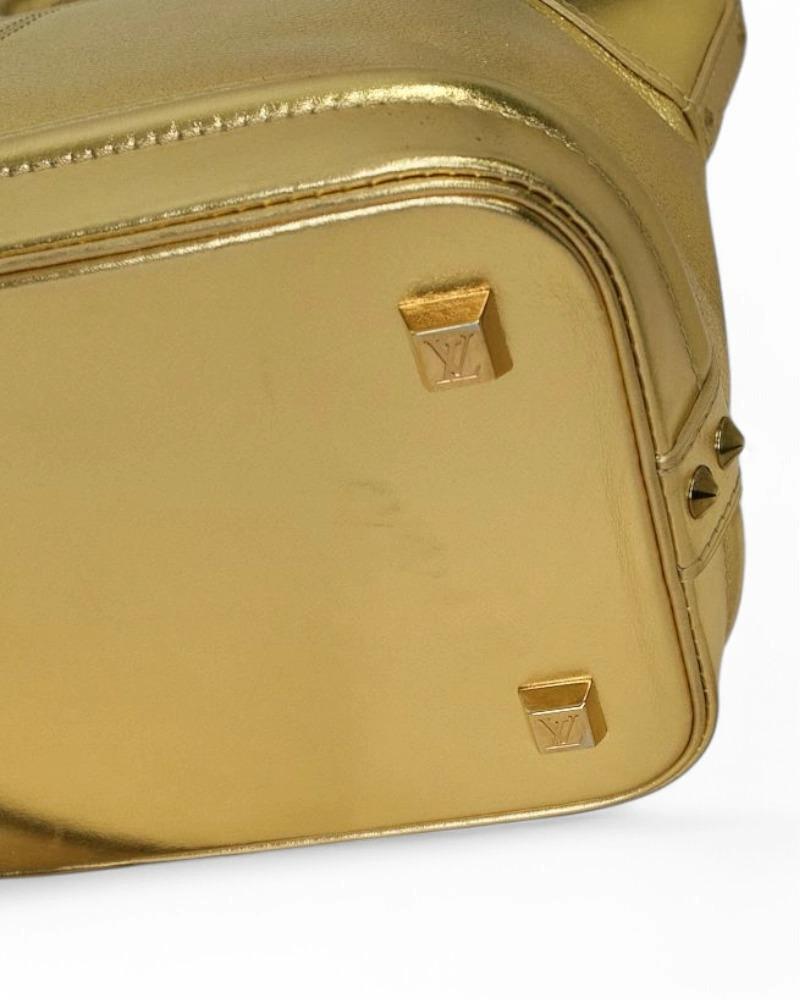 Louis Vuitton Lockit MM Gold im Angebot 6