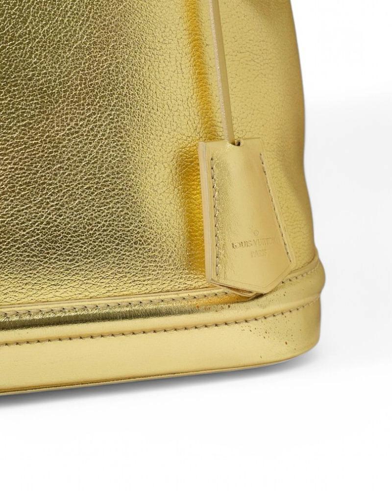 Louis Vuitton Lockit MM Gold im Angebot 9