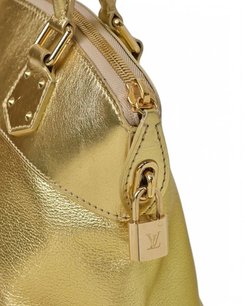 Louis Vuitton Lockit MM Gold im Angebot 11