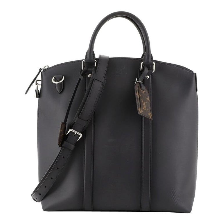 Ombre leather tote Louis Vuitton Black in Leather - 21654641