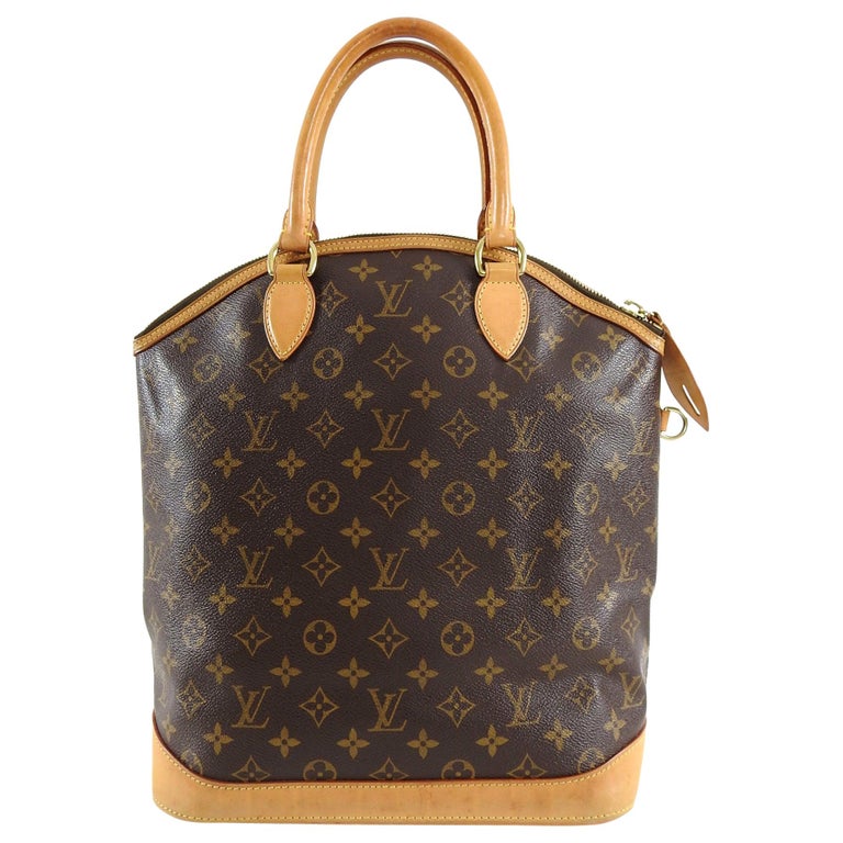 Louis Vuitton Lockit Vertical Monogram Double Handle Bag For Sale at 1stdibs