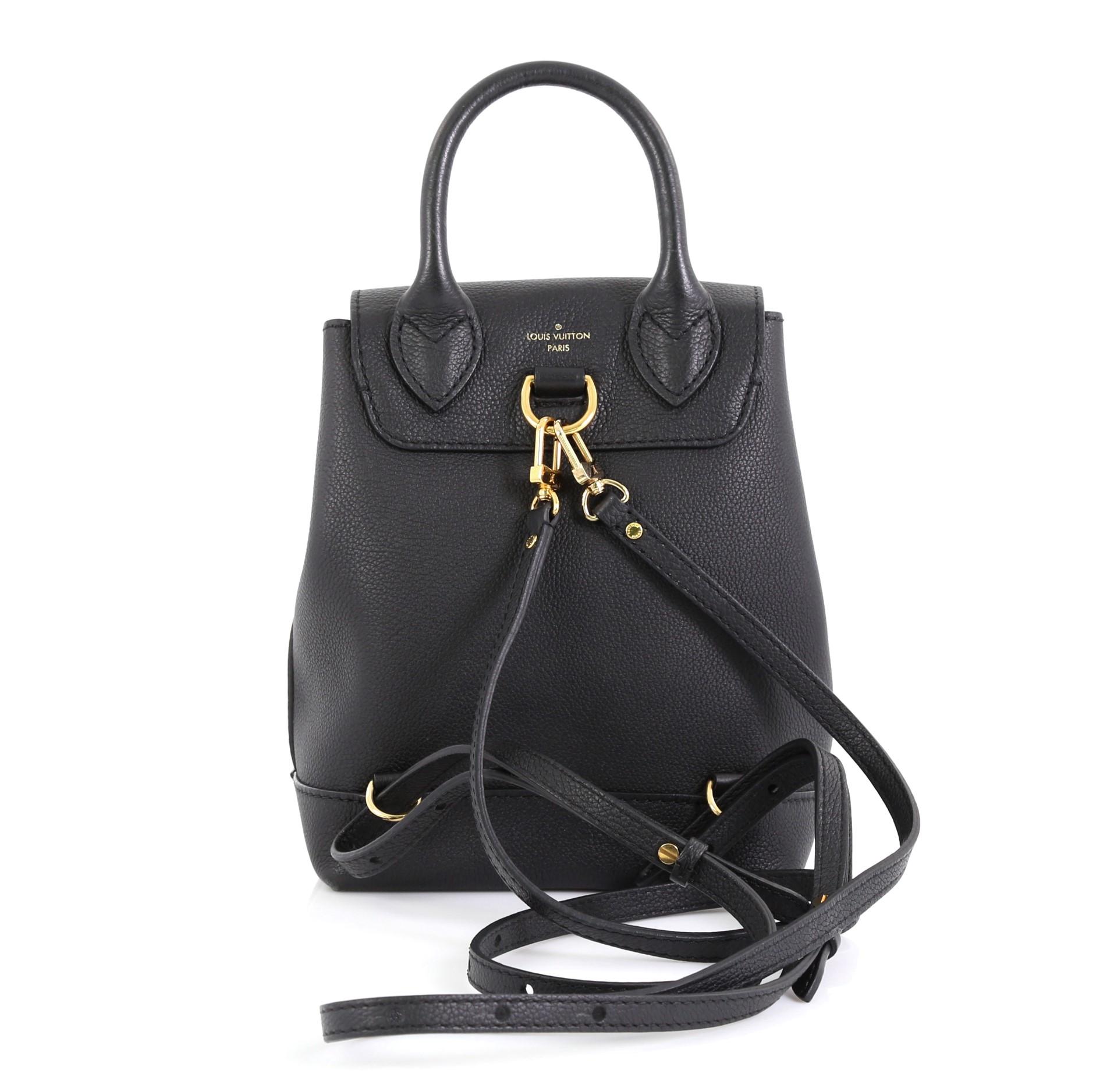Louis Vuitton Lockme Backpack Leather Mini at 1stDibs louis