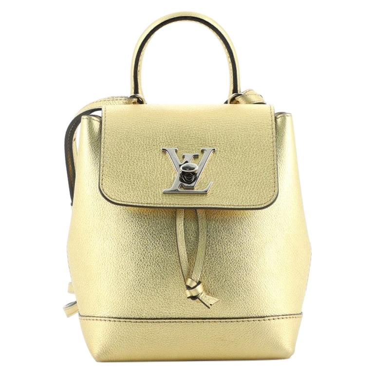Louis Vuitton Lockme Backpack Leather Mini at 1stDibs