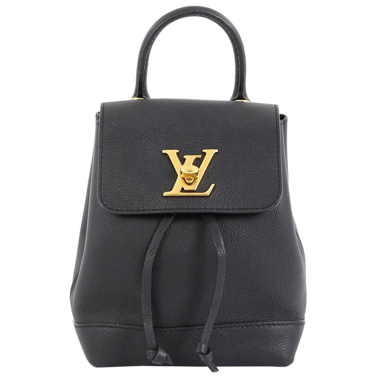 Louis Vuitton Lockme Backpack Leather Mini For Sale at 1stdibs