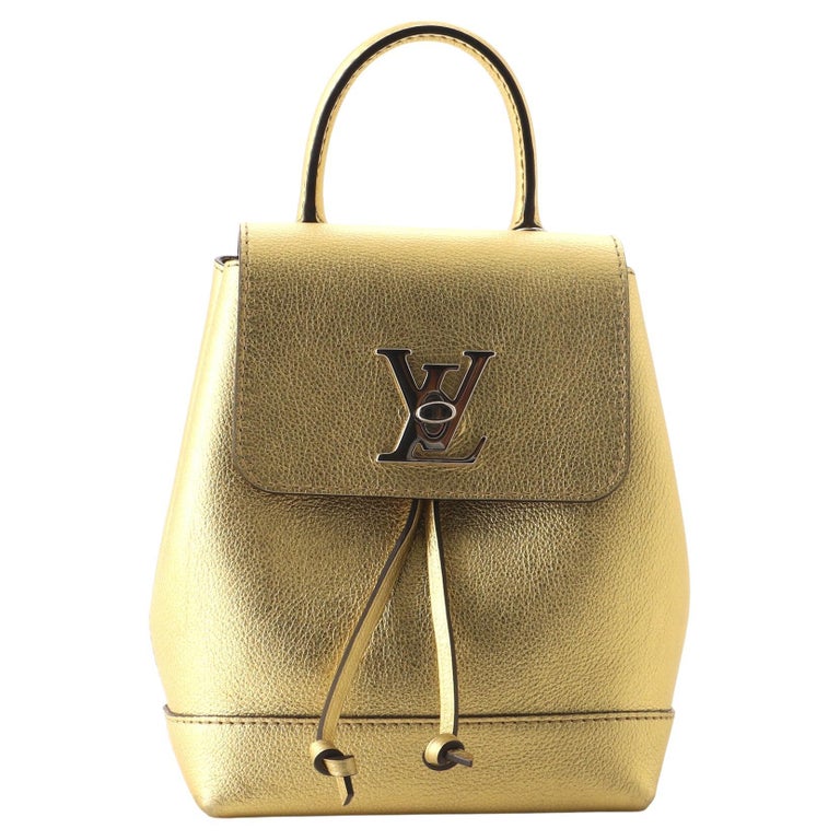 Louis Vuitton Lockme Backpack Leather Mini at 1stDibs