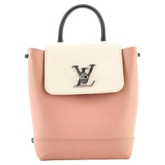 Louis Vuitton - Sac à dos Lockme en cuir Mini