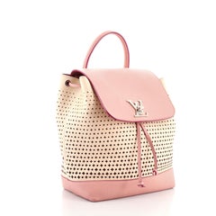 Louis Vuitton Lockme Backpack Perforated Leather