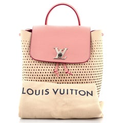 Louis Vuitton Lockme Backpack Perforated Leather