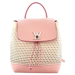 Louis Vuitton Lockme Backpack Perforated Leather