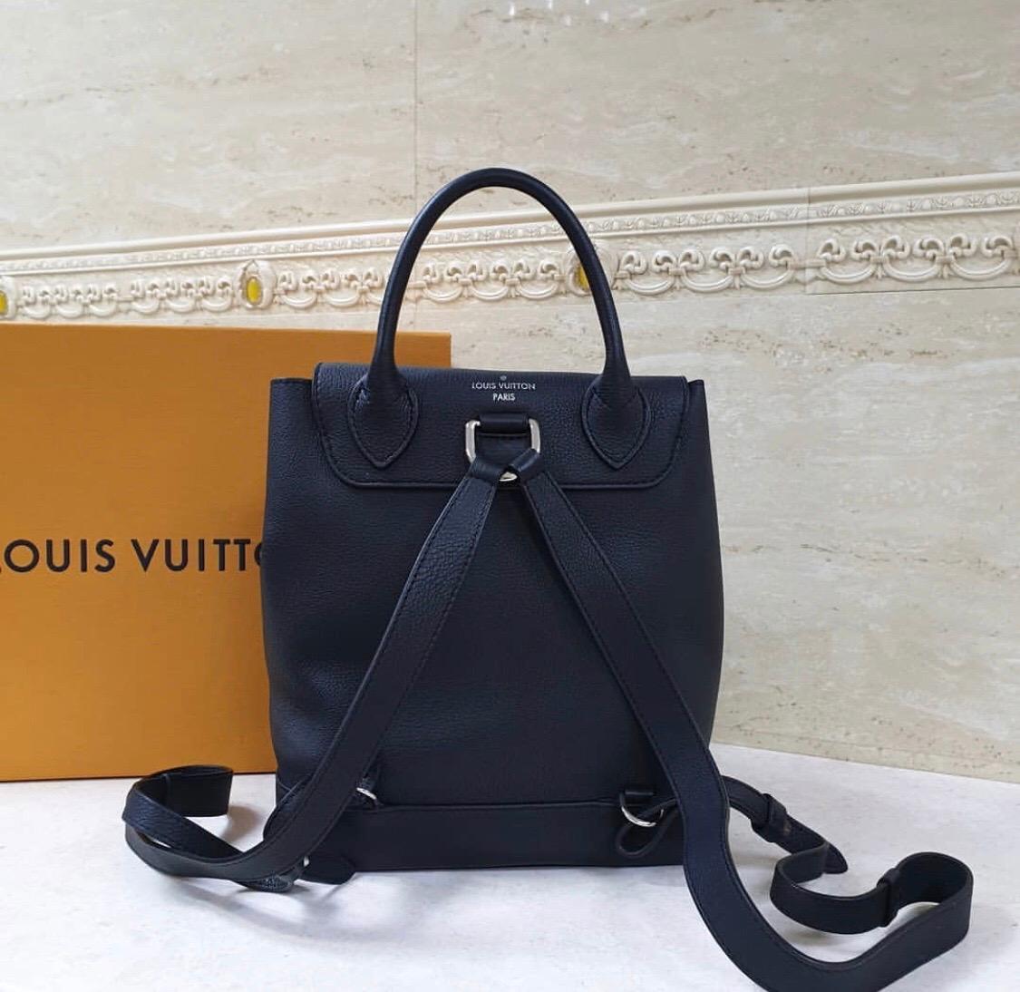 Women's Louis Vuitton  Lockme Black  Backpack