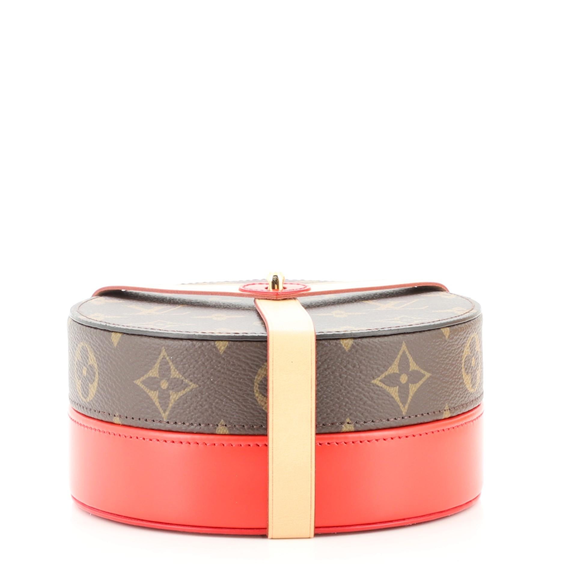 Louis Vuitton Lockme Box Monogram Canvas and Leather GM In Good Condition In NY, NY