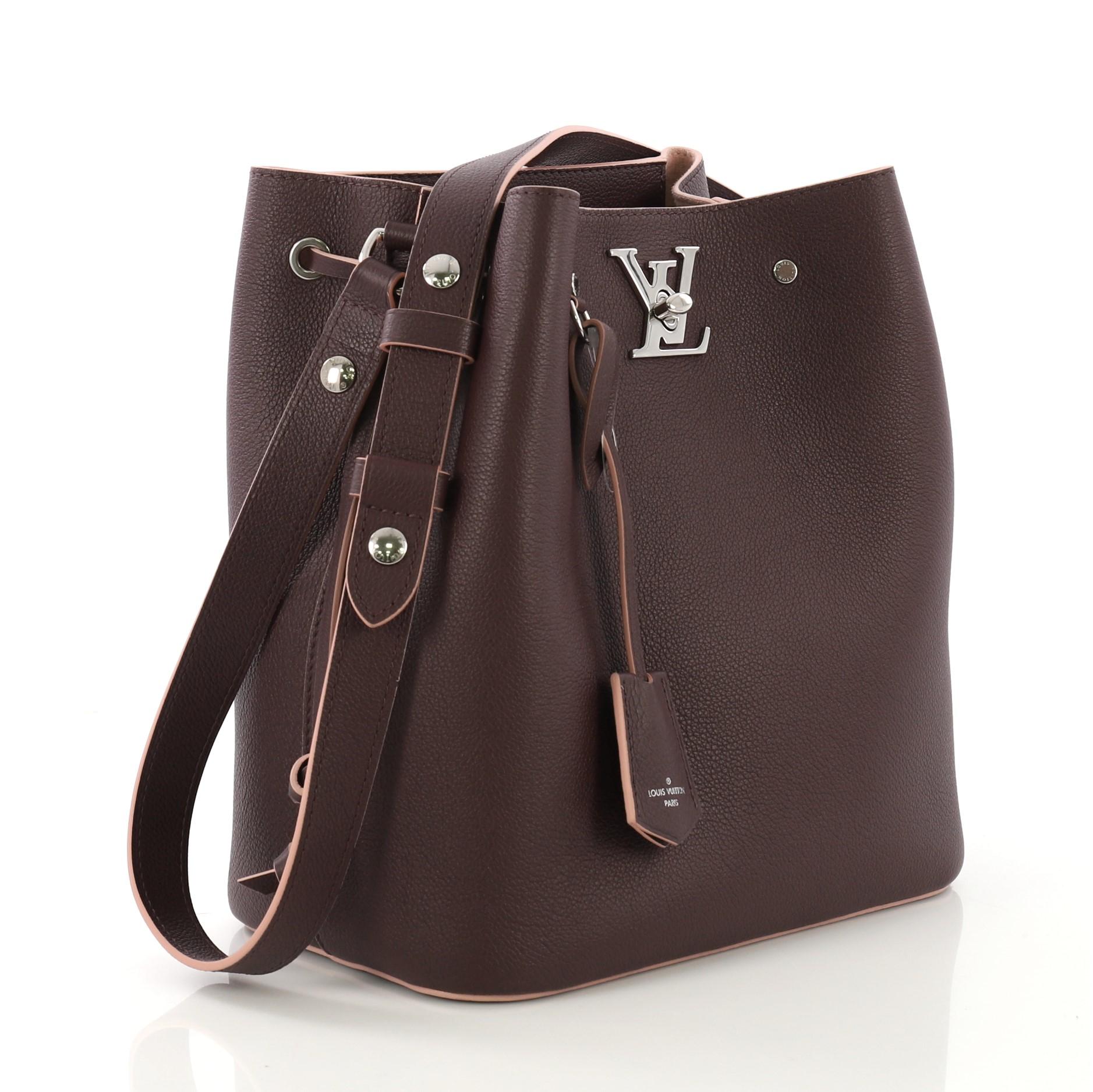 louis vuitton lockme bucket