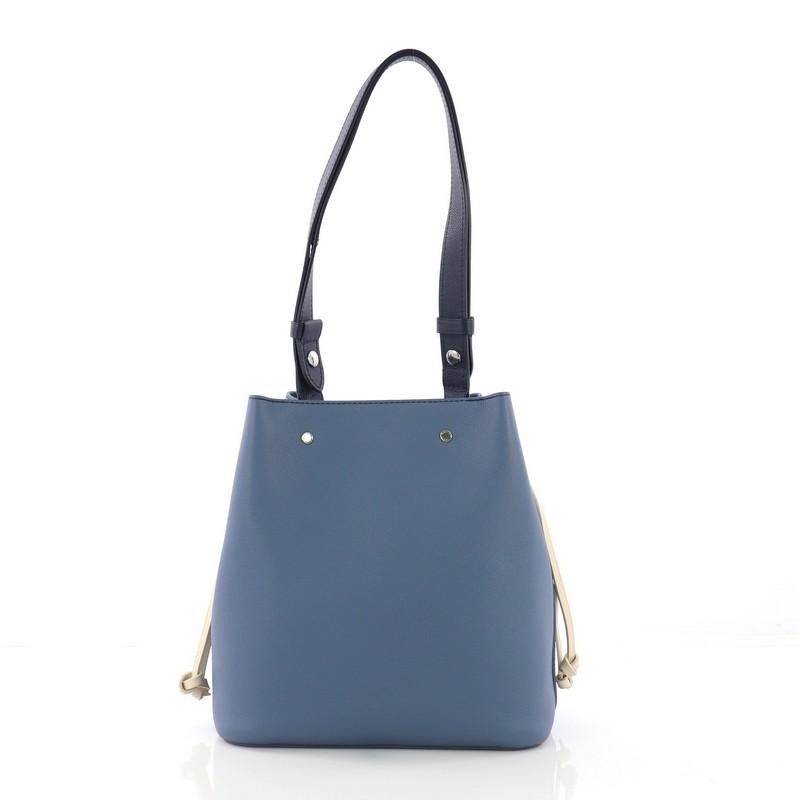 lv bucket bag blue