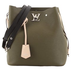 Louis Vuitton Lockme Bucket Bag Leather