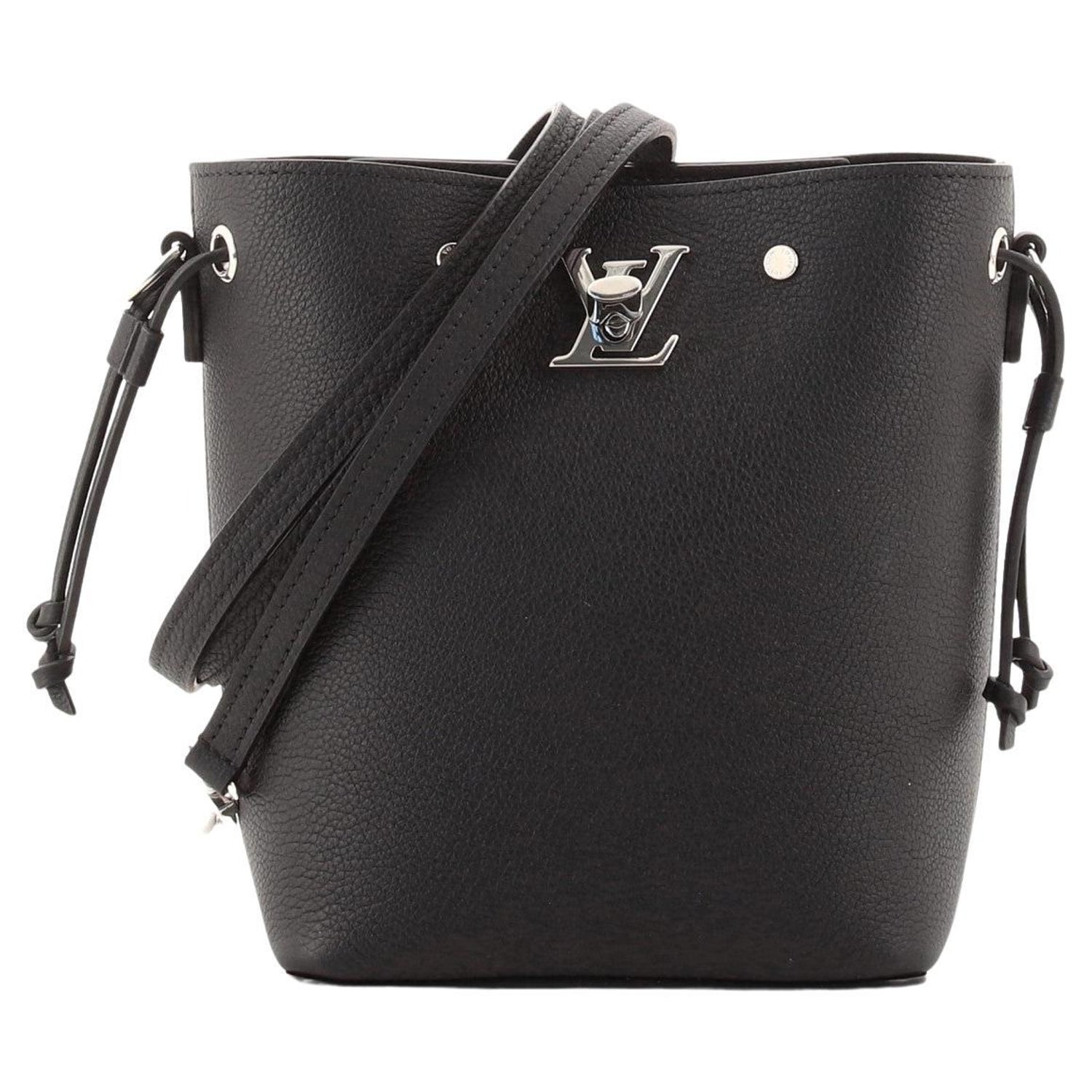 Louis Vuitton, Bags, Louis Vuitton 29 Nano Lockme Bucket Bag
