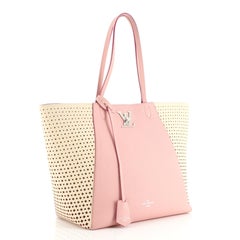 Louis Vuitton Lockme Cabas Perforated Leather