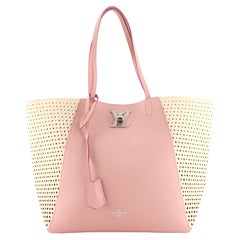 Louis Vuitton Lockme Cabas Perforated Leather