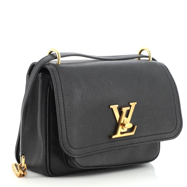 Louis Vuitton Lockme Chain Bag Leather at 1stDibs  lv lockme chain bag,  louis vuitton black crossbody, lv lock me chain