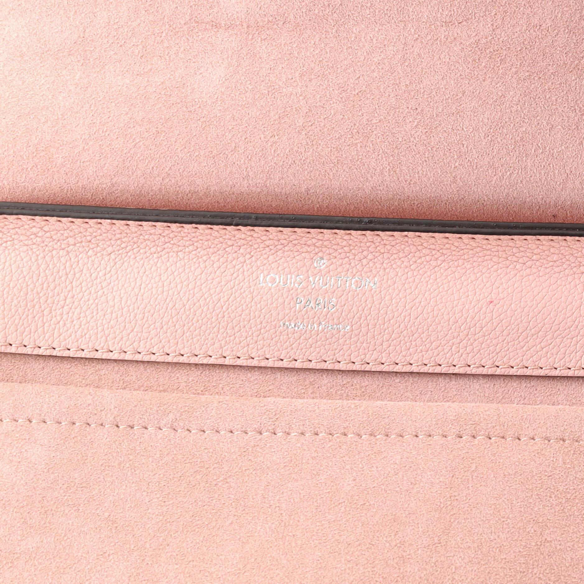 Louis Vuitton Lockme Ever Handbag Embroidered Leather BB 2