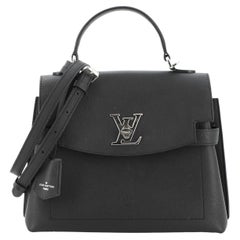 Louis Vuitton Lockme Ever Handbag Leather BB