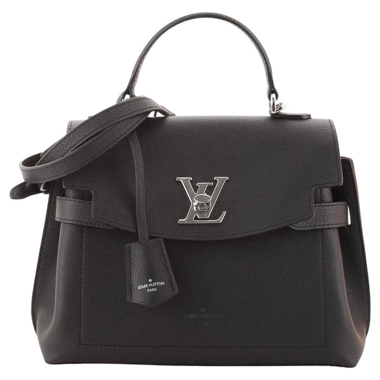 Louis Vuitton Lockme Ever Leather Handbag