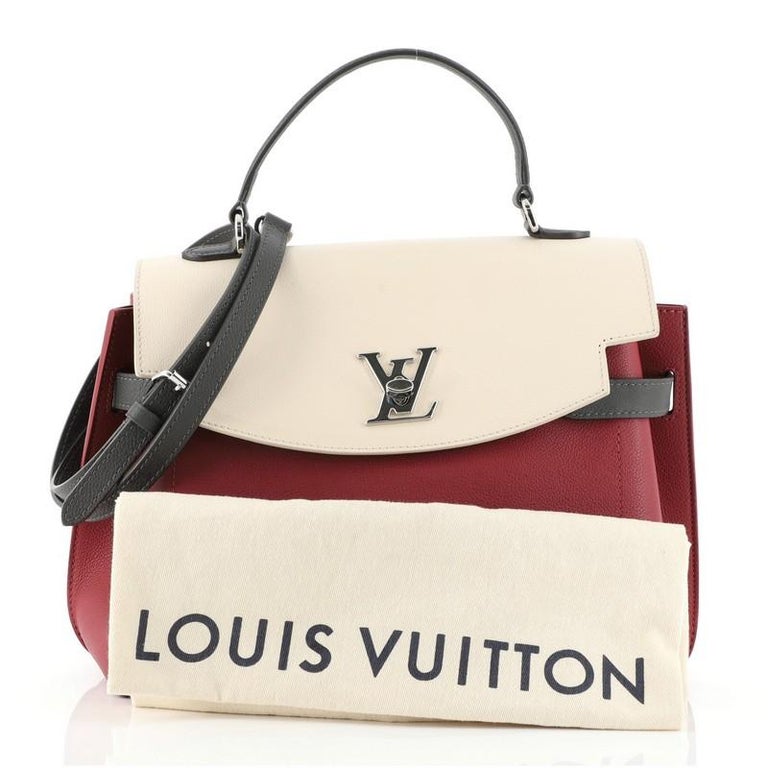 Louis Vuitton - Authenticated Lockme Ever Handbag - Leather Multicolour Plain for Women, Good Condition