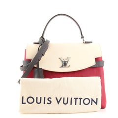 Louis Vuitton Lockme Ever Handbag Leather MM