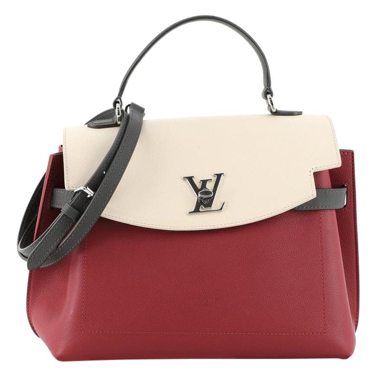 Louis Vuitton Lockme Ever Handbag Leather MM