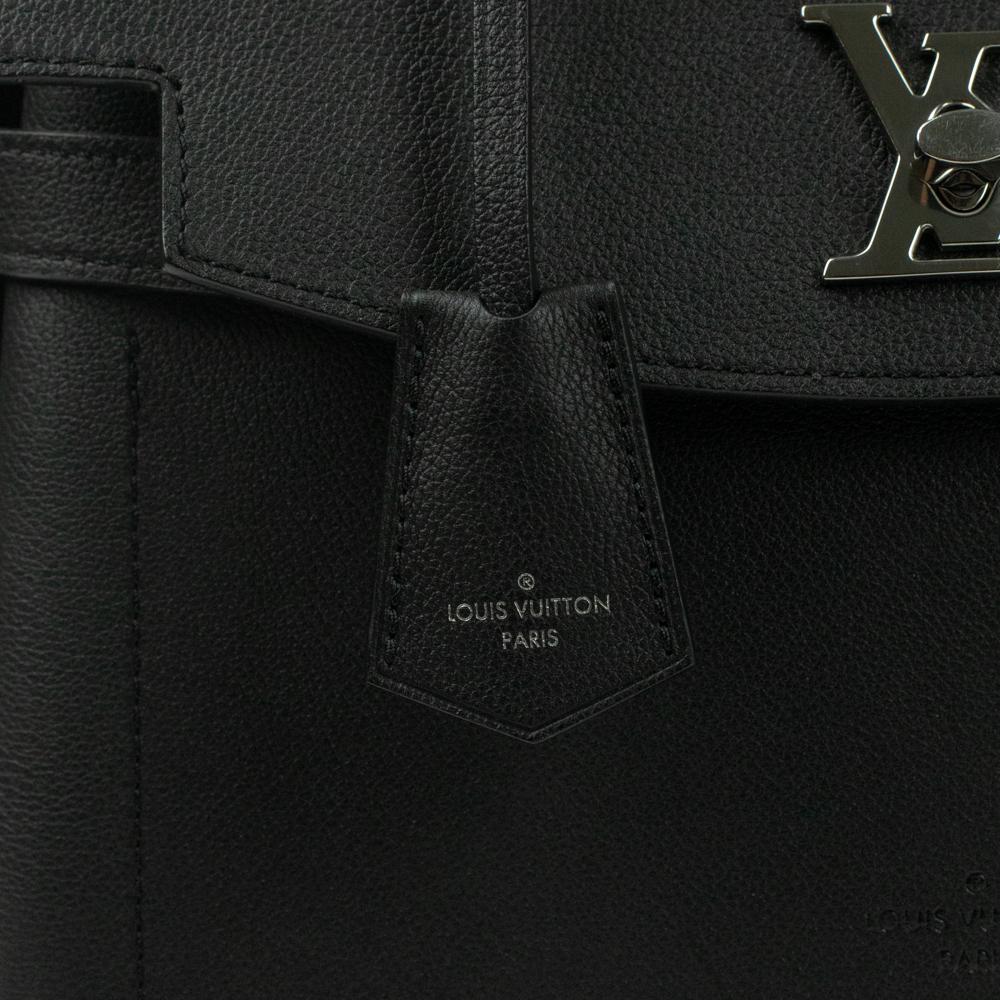 LOUIS VUITTON, Lockme Ever in black leather 4