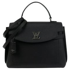 LOUIS VUITTON, Lockme Ever in black leather