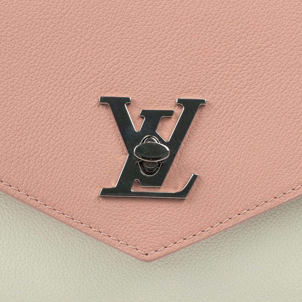 Women's Louis Vuitton, Lockme Ever in pink leather