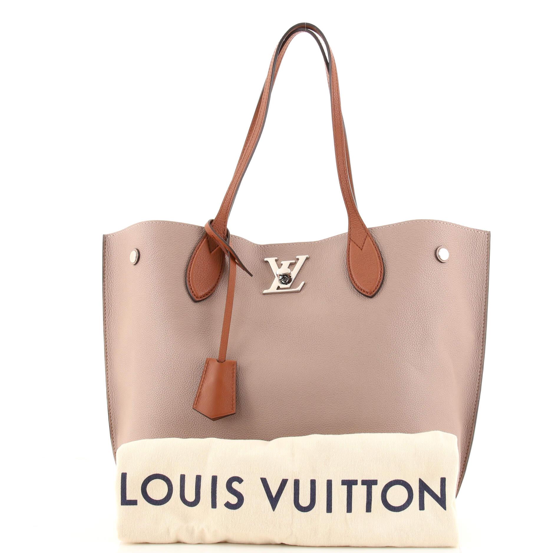 Authentic Louis Vuitton lockme braided tote
