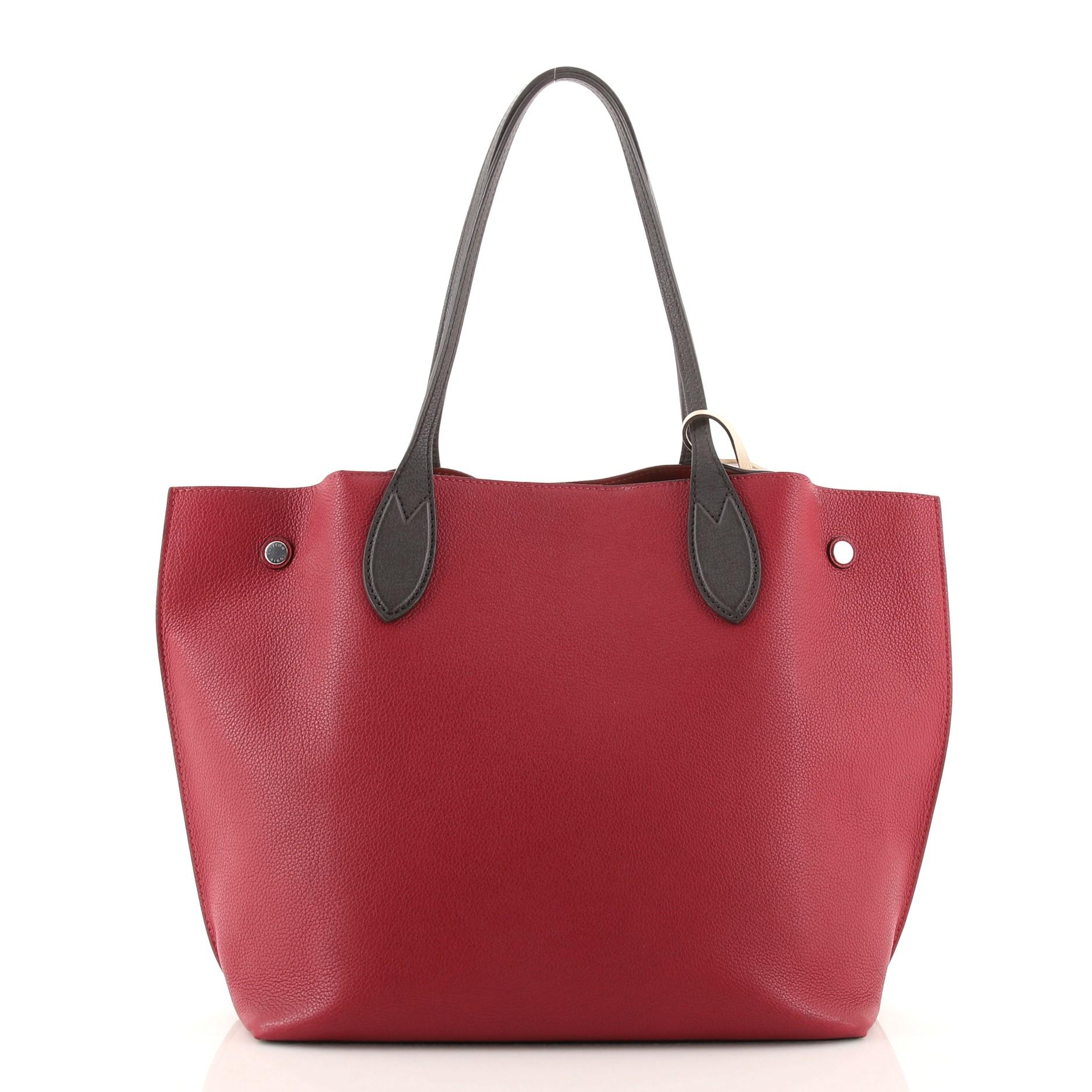 Louis Vuitton Lockme Go Tragetasche aus Leder (Braun)