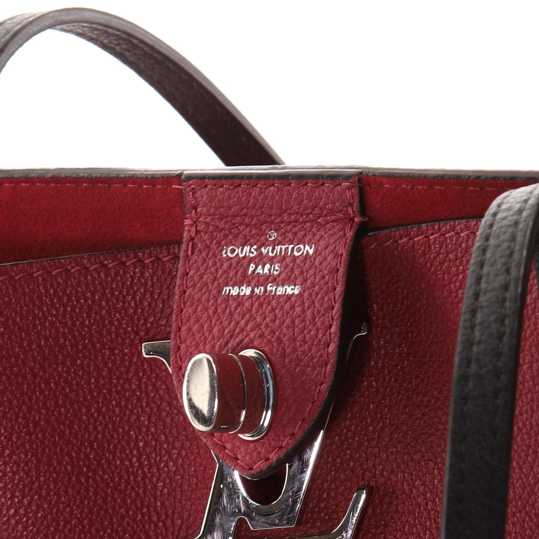 Louis Vuitton Lockme Go Tragetasche aus Leder 2