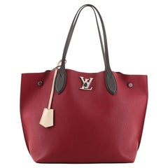 Louis Vuitton Lockme Go Tragetasche aus Leder