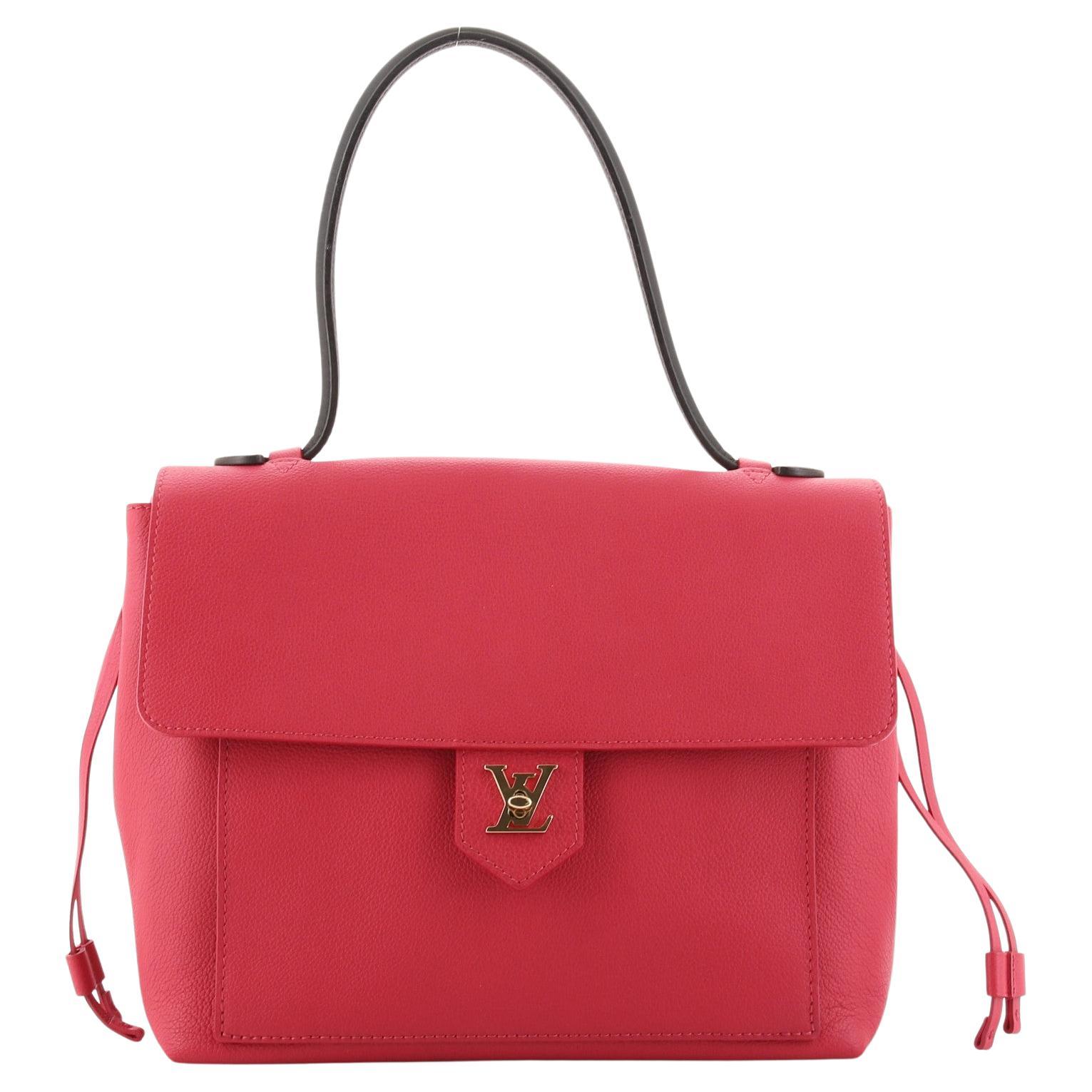 Louis Vuitton Lockme Handbag Leather PM