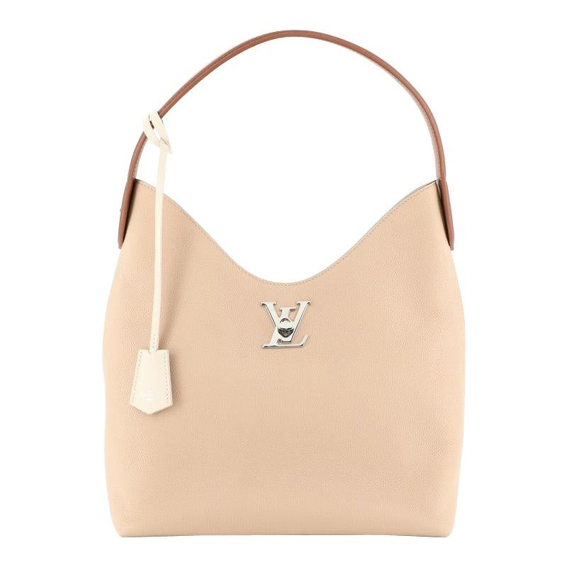 Louis Vuitton Black/Beige Leather Lockme II Bag at 1stDibs  lv lockme, louis  vuitton black lockme bag, lv lock me bag