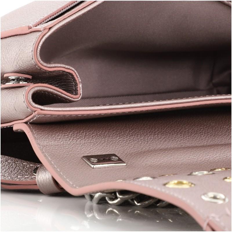Louis Vuitton Lockme II Handbag Embellished Leather BB 2