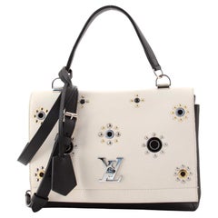 Louis Vuitton Lockme II Handbag Embellished Leather