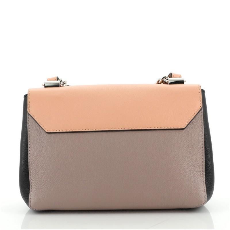 Beige Louis Vuitton Lockme II Handbag Leather BB