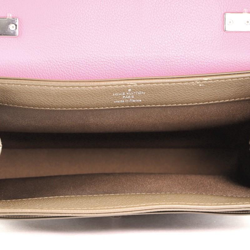 Pink Louis Vuitton Lockme II Handbag Leather BB