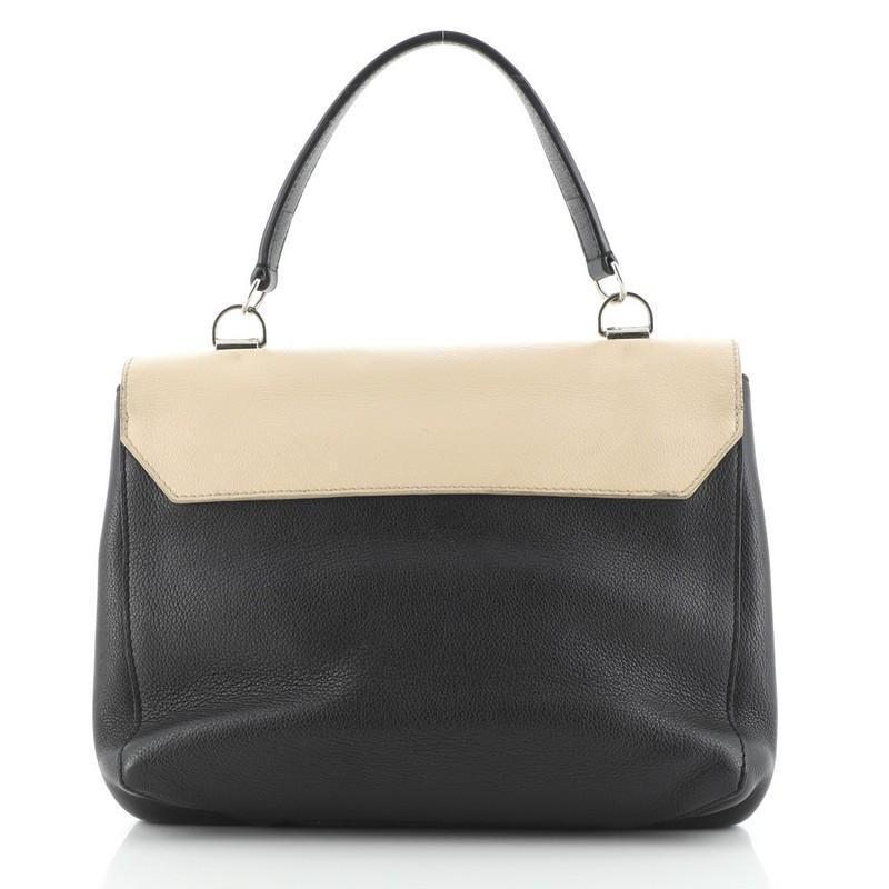 Beige Louis Vuitton Lockme II Handbag Leather
