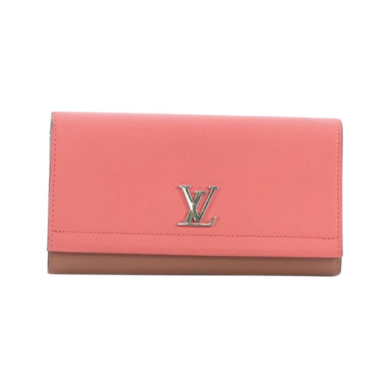 Louis Vuitton Lockme II Wallet Calfskin