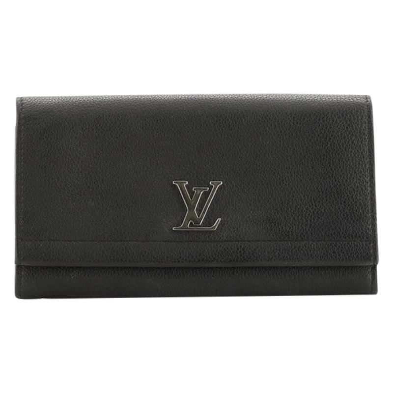 Louis Vuitton Lockme II Wallet Calfskin