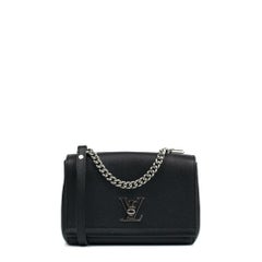 LOUIS VUITTON, Lockme in schwarzem Leder