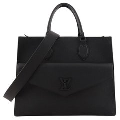 Louis Vuitton Lockme Monochrome Tote in pelle MM
