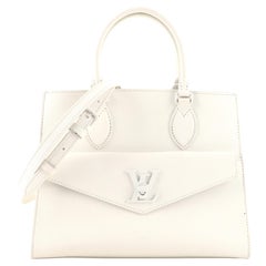 Louis Vuitton Lockme Monochrome Tote Leather PM