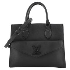 Louis Vuitton Lockme Monochrome Tote Leather PM