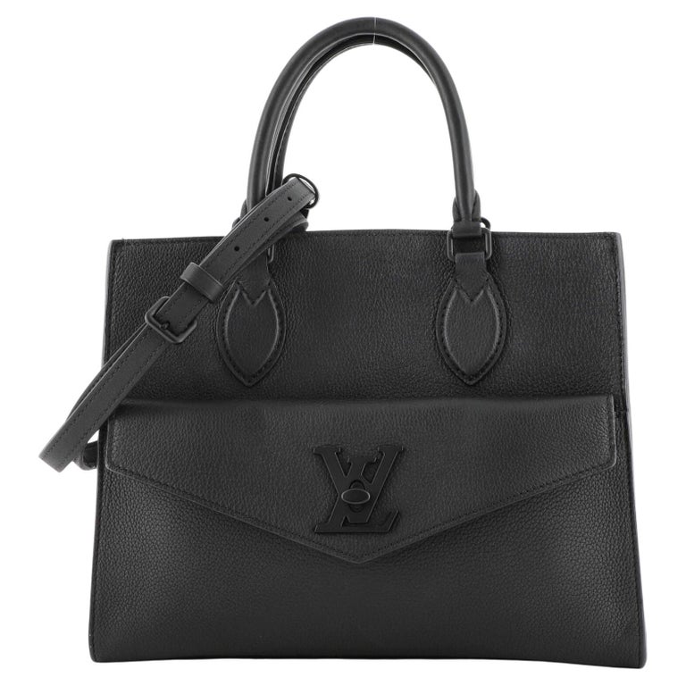 Louis Vuitton Lockme Monochrome Tote Leather PM For Sale at 1stDibs