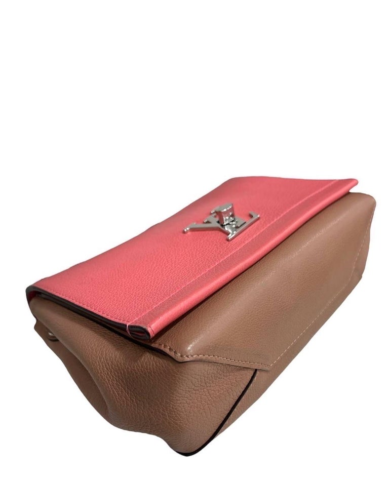 Louis Vuitton Lockme Pink Shoulder Bag For Sale 1